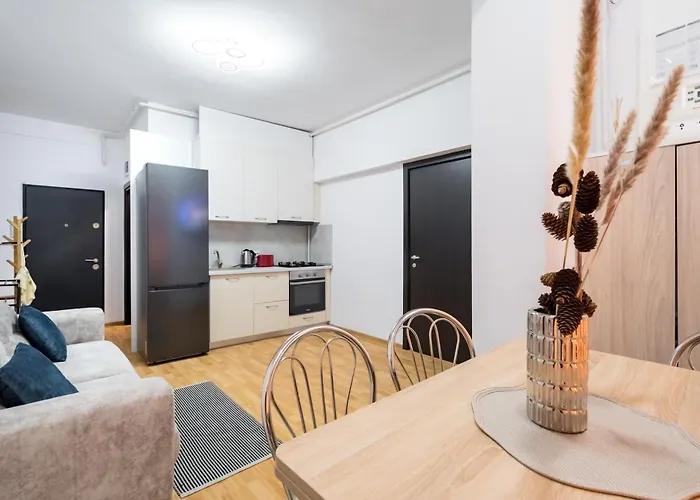 Апартаменти Ap1 Univibe - Universitate Hob - 1br Cozy & Comfy Бухарест